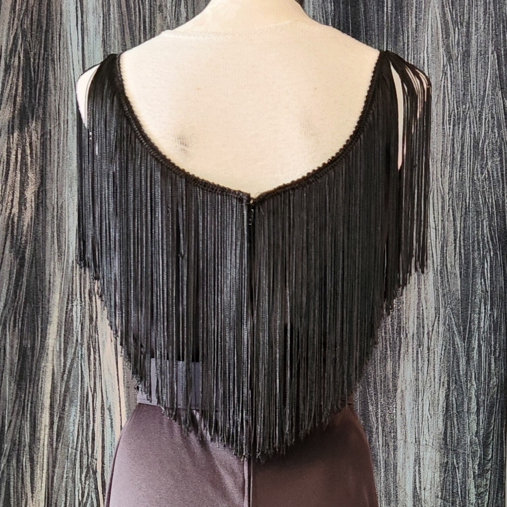 1970s Fringe Disco Dress - Picture 4 of 4